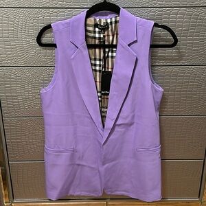 Lilac Long Vest (S)